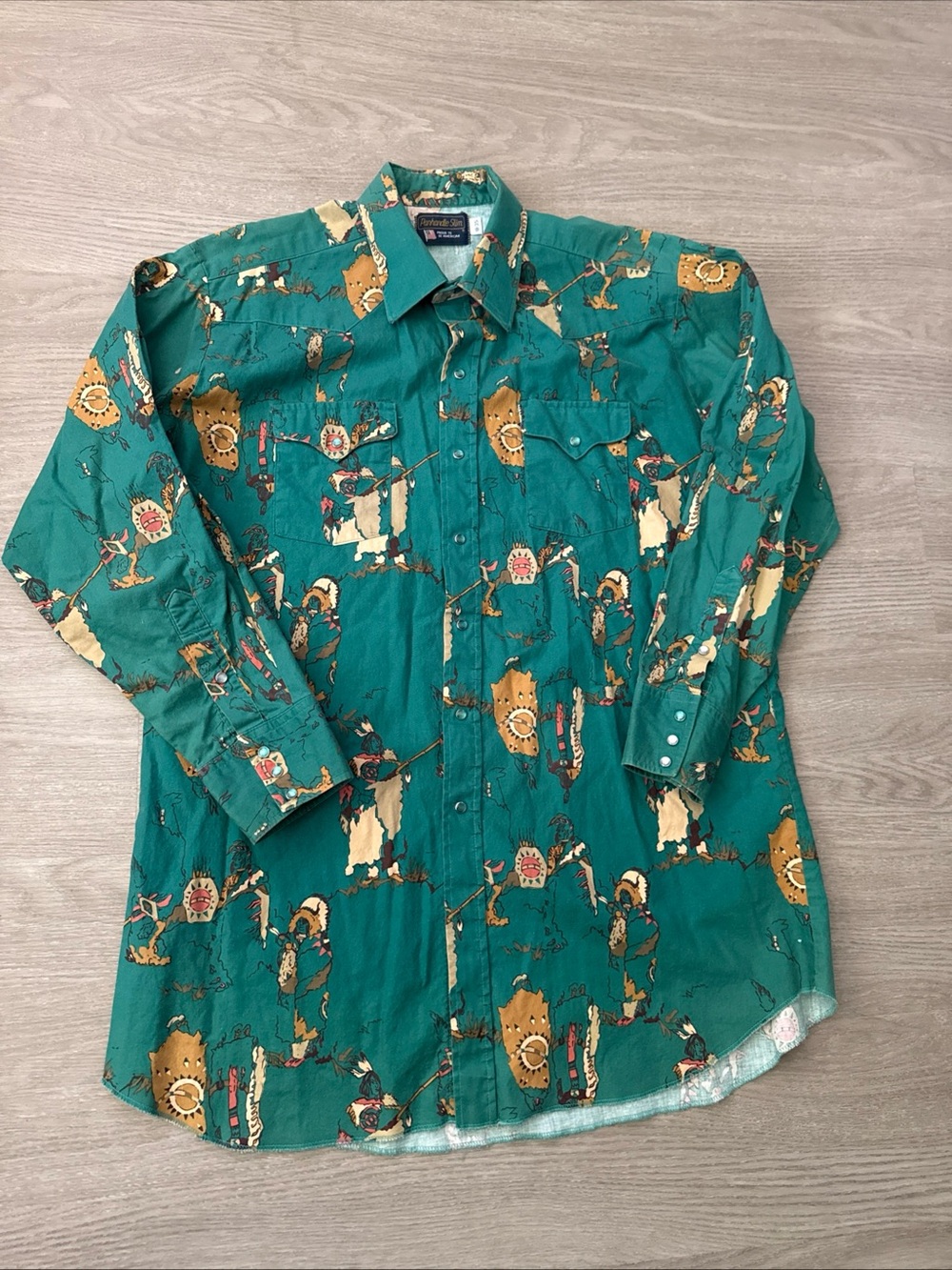vintage panhandle slim western shirt 18-35